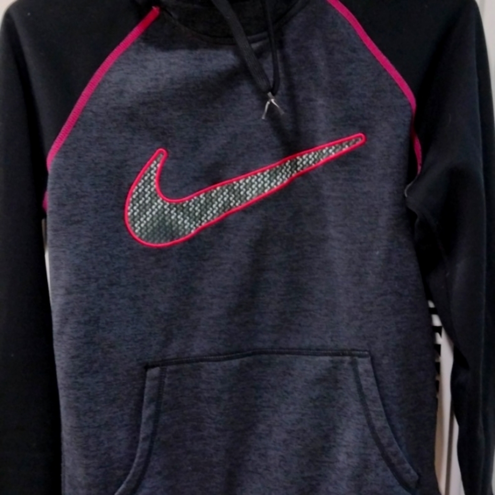 Nike Therma Fit Hoodie Pink/Black/Gray